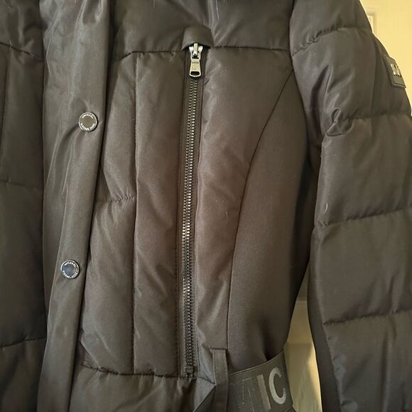 NWT Michael Michael Kors Belted Puffer Coat - Picture 6 of 11